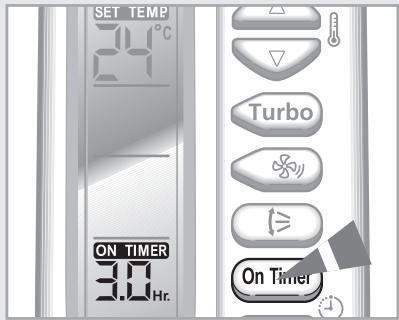 SAMSUNG AQ12NSAX - Ajustement horizontal de la direction du souffle d'air - 2