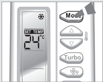 SAMSUNG AQ12NSAX - Ajustement horizontal de la direction du souffle d'air - 4