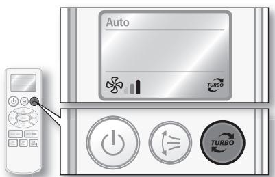 SAMSUNG AQ12UGBX - Utilisation de la fonction de TURBO - 1