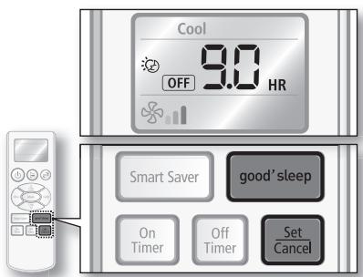 SAMSUNG AQ12UGBX - Mode good'sleep - 4