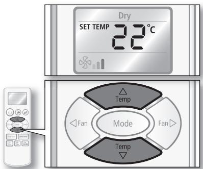 SAMSUNG AQ12UGBX - Selectionnement de la mode d'opération - 3
