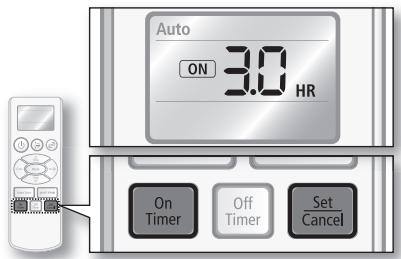 SAMSUNG AQ12UGBX - Combinaison de l'on timer et l'off timer - 2