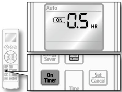 SAMSUNG AQV09ABBX - On timer - 1