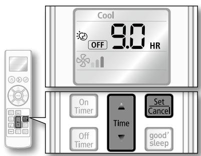SAMSUNG AQV09ABBX - Mode Good'sleep - 4