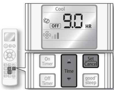 SAMSUNG AQV24EWCX - Mode good'sleep - 4