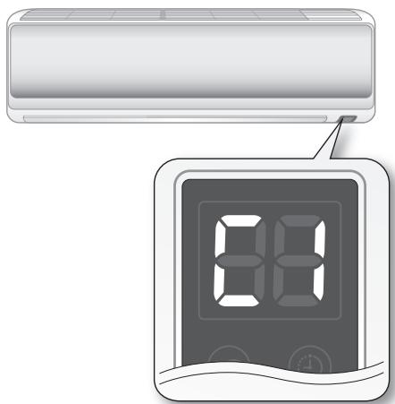 SAMSUNG AQV24EWCX - Appuyez sur le bouton Evap. CLEAN Evo 0 Clean - 2
