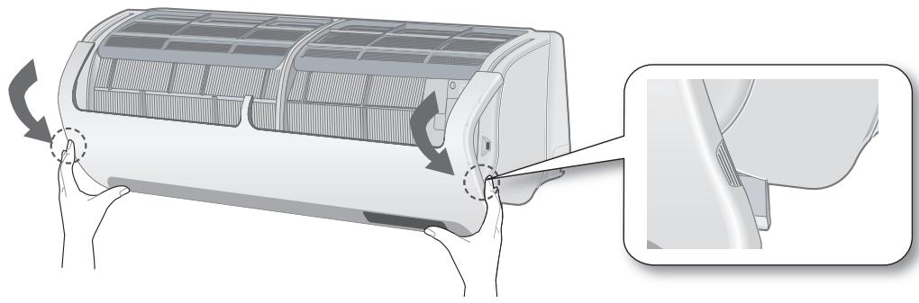 SAMSUNG AV-XWBH028EE - ENLEVEMENT DU PANNEAU AVANT - 2