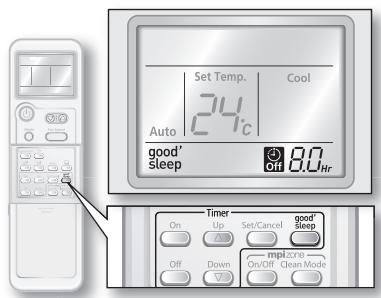 SAMSUNG AV-XWBH028EE - Mode good’sleep - 3