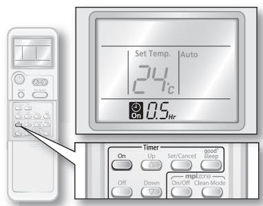 SAMSUNG AV-XWBH028EE - On timer - 1