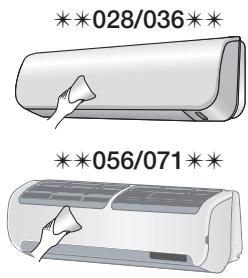 SAMSUNG AV-XWBH028EE - NETTOYAGE DE L'EXTÉRIEUR - 1