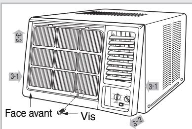 SAMSUNG AW07P1HEA - Installation du bac de drainage des condensate - 4