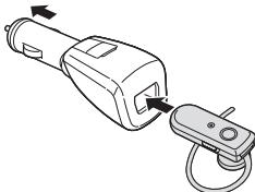 SAMSUNG AWEP570PBE - Chargement de l'oreillette au moyen du socle pour la voiture - 1