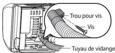 SAMSUNG NH036VHXEA - Changement de direction du tuyau de vidange - 1