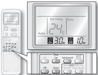 SAMSUNG NH036VHXEA - L'heure de minuterie on est après l'heure de minuterie off - 1