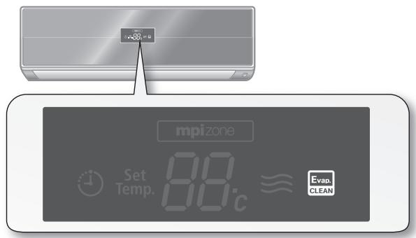 SAMSUNG NH036VHXEA - Utilisation de la fonction nettoyage de l'evaporateur - 2