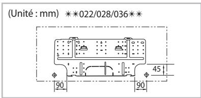 SAMSUNG NH036VHXEA - Fixation du support d'installation - 2