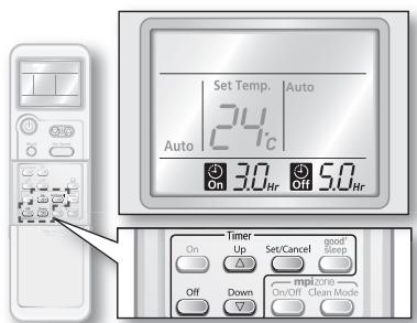 SAMSUNG NH036VHXEA - L'heure de minuterie on est avant l'heure de minuterie off - 1