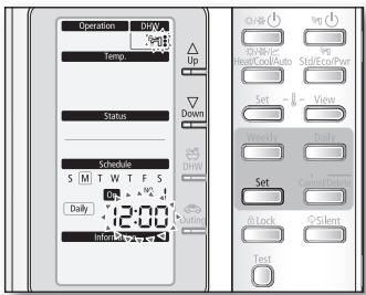 SAMSUNG NH300WHXES - PARAMETRAGE DE LA PROGRAMMATION JOURNALIERE - 8