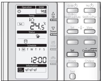 SAMSUNG NH300WHXES - PARAMETRAGE DE L'HEURE - 1