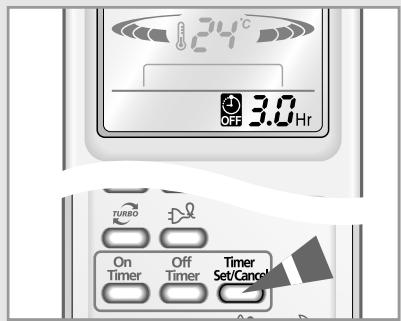 SAMSUNG SH-09ZP2D/XFO - Annuler la minuterie d'arrêt - 2