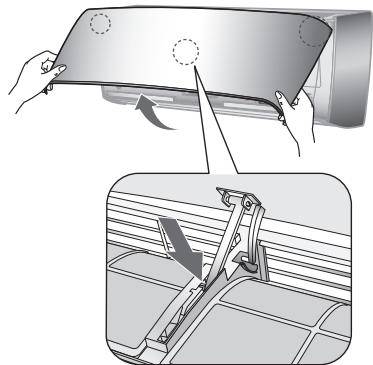 SAMSUNG AQV-18-YWAN - Ouverture du panneau - 1