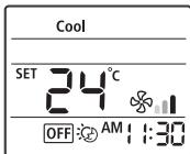 SAMSUNG AQV-18-YWAN - Lorsque le climatiseur est en marche et en mode froid/chaud - 1