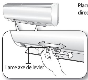 SAMSUNG AQV09PWAN - Flux d'air horizontal - 1