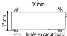 SAMSUNG AQV09PWAN - Fixation en place de l'unité extérieure - 2