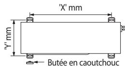 SAMSUNG AQV09PWAX - Fixation en place de l'unité extérieure - 2