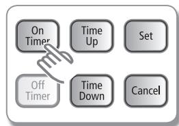 SAMSUNG AQV09PWAX - Réglage On timer - 1