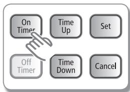 SAMSUNG MISTRAL AQV09PSBN - Réglage On timer - 1