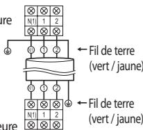 SAMSUNG MISTRAL AQV09PSBN - Connexion du cable - 6