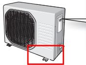 SAMSUNG MISTRAL AQV09PSBN - Connexion du cable - 5