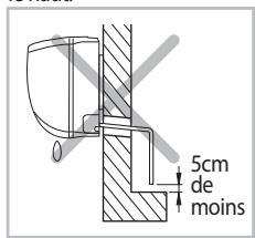 SAMSUNG MISTRAL AQV09PSBN - Installation et raccordement du tuyau d'évacuation de l'unité interieure - 5