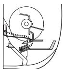 SAMSUNG MISTRAL AQV09PSBN - Changement de direction du tuyau d'évacuation - 2