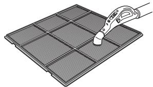 SAMSUNG ND0564HXEA - Ouvrez la grille avant. - 2