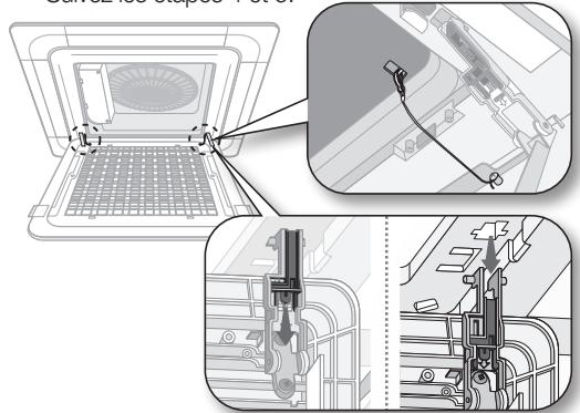 SAMSUNG ND0564HXEA - Detachez la grille avant. - 1