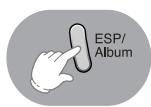 SAMSUNG MCD-HM200 - Appuyez sur la touche ESP/Album. - 1