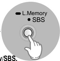 SAMSUNG MCD-SM85 - Fonction SBS - 1