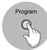 SAMSUNG MCD-SM85 - Appuyez sur la touche Program. - 1