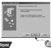 SAMSUNG YP-35H - Dans windows 98 - 2