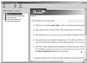 SAMSUNG YP-780V - Pour voir aide à propos de yepp - 2