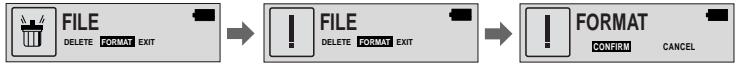 SAMSUNG YP-780V - Formatage - 1