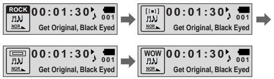 SAMSUNG YP-780V - Mode MENU - 1
