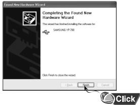 SAMSUNG YP-780V - Dans windows XP - 3