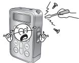 SAMSUNG YP-780V - Avertissements de sécurité - 9