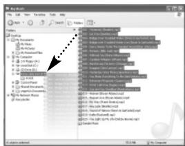 SAMSUNG YP-N30 - Downloading/Uploading files - 1