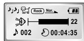 SAMSUNG YP-N30 - Adjusting the Volume - 2