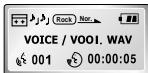 SAMSUNG YP-N30 - To Record Voice - 3