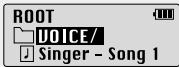 SAMSUNG YP-ST5H - Changer de mode - 3